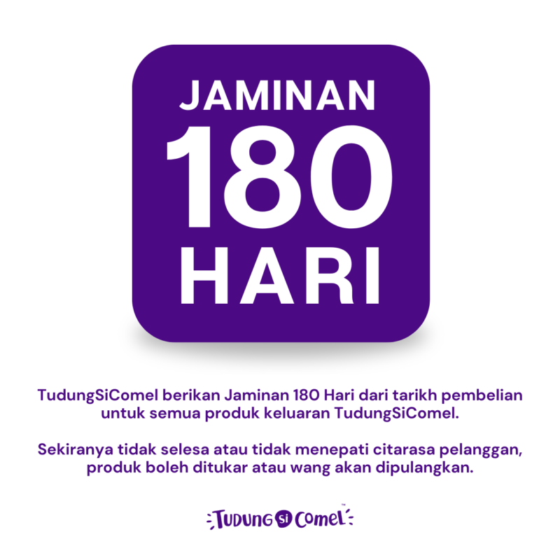 Tudung Sekolah Zip Dua Lapis - Image 7