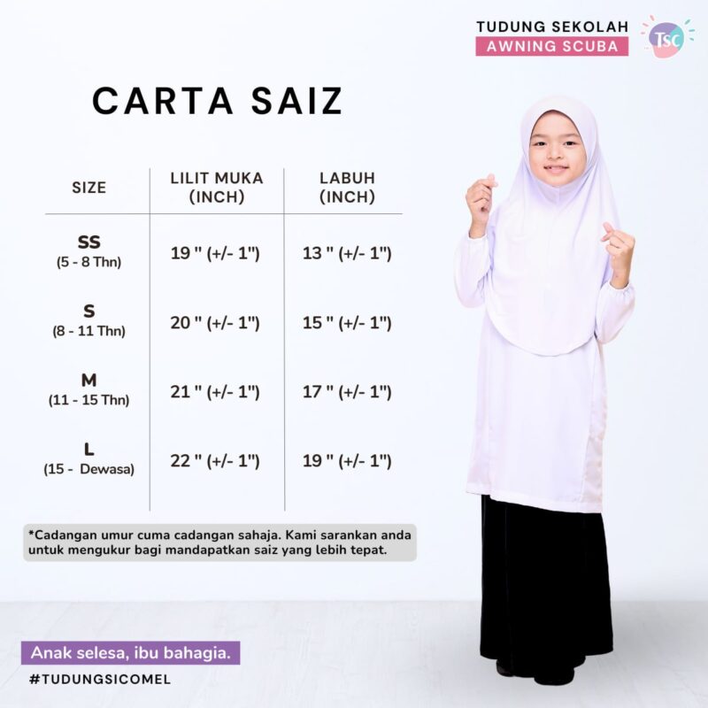Tudung Kafa Penang (Defect) - Image 5