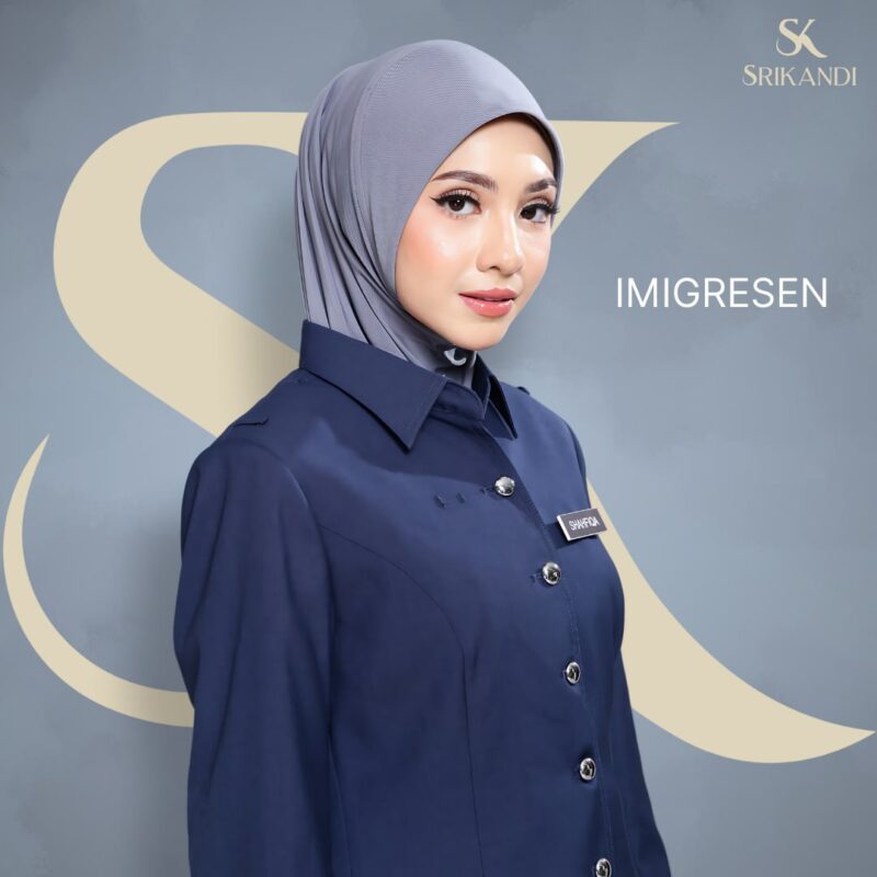SriKandi Kelabu - Tudung Imigresen - Image 2