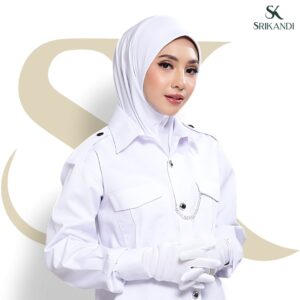 SriKandi Putih  - Tudung Polis Trafik