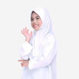 Tudung Sekolah Awning Scuba Berdagu