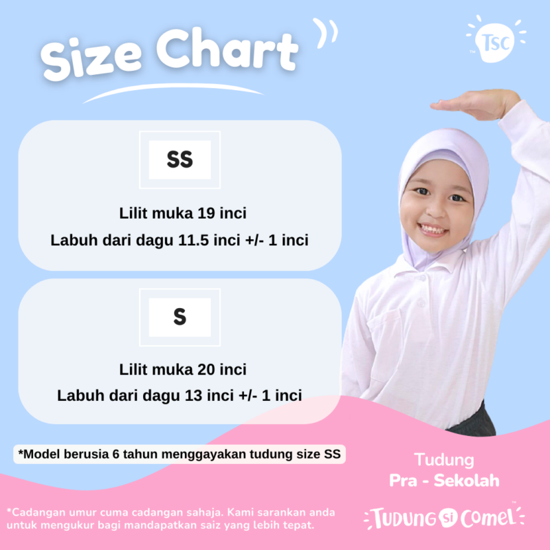 Tudung Pra Sekolah (Defect) - Image 5