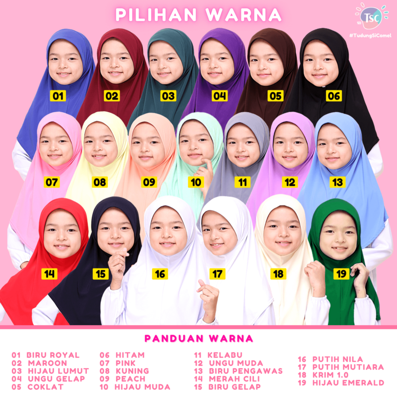 Tudung Sekolah Awning Lembut (Defect) - Image 5