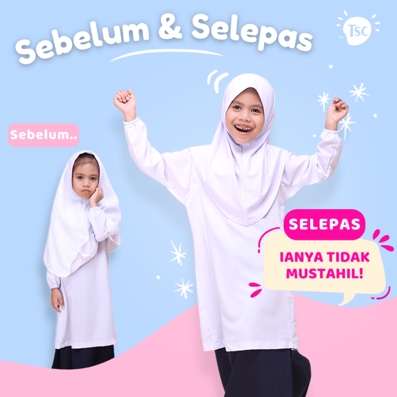 Tudung Pra Sekolah (Defect) - Image 6