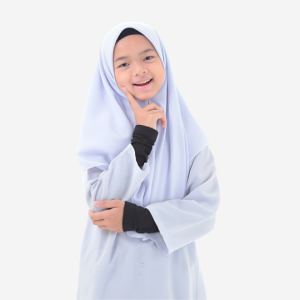 Tudung Sekolah Dua Lapis